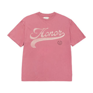 Honor The Gift Holiday Script T-Shirt- Mauve