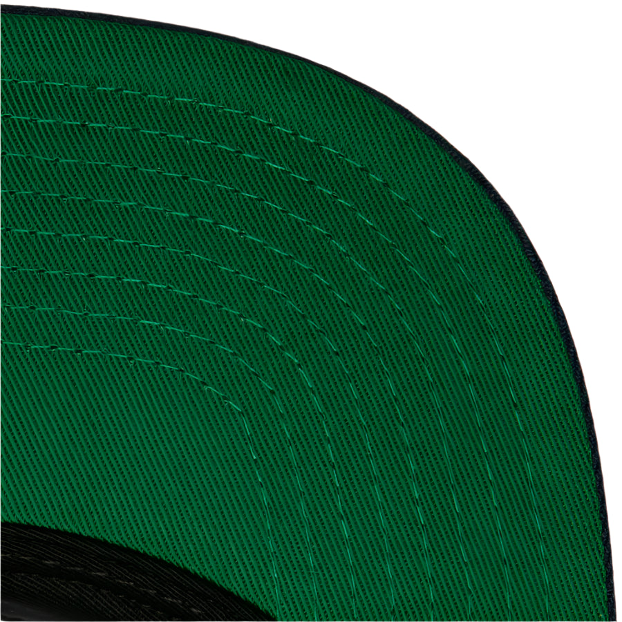 Mitchell & Ness MLB Atlanta Overhead Snapback - White/Navy