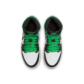 Pre School Jordan 1 Retro High OG - Black/Lucky Green-White