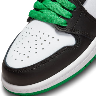 Pre School Jordan 1 Retro High OG - Black/Lucky Green-White