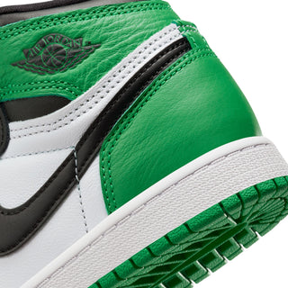 Pre School Jordan 1 Retro High OG - Black/Lucky Green-White