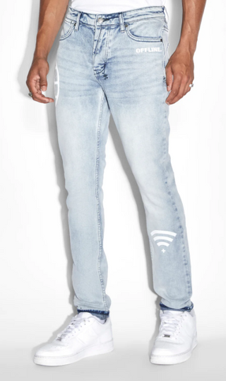 Men's Ksubi Van Winkle Offline Denim - Light Wash