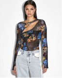 Women’s Ksubi Transfer LS Top - Cyberflora