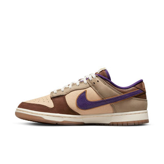 Men's Nike Dunk Low Premium - White Onyx/Court Purple