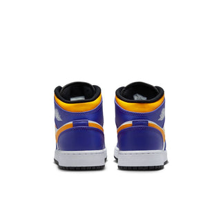 Air Jordan 1 Mid GS - Dark Concord/Taxi