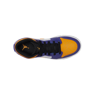 Air Jordan 1 Mid GS - Dark Concord/Taxi