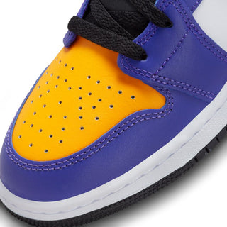 Air Jordan 1 Mid GS - Dark Concord/Taxi
