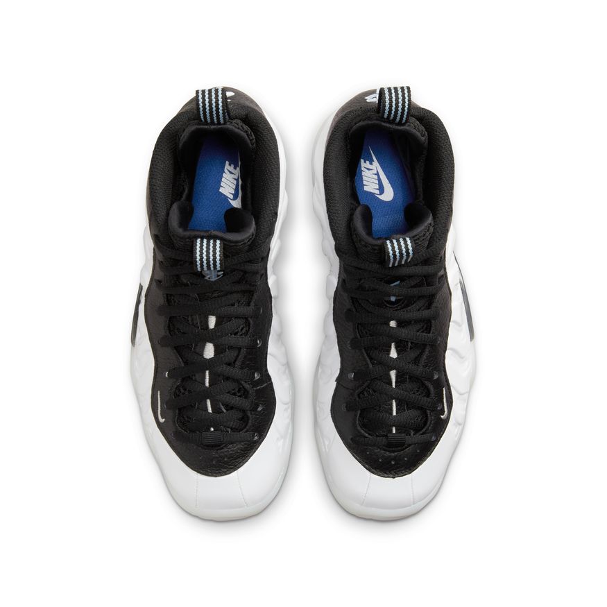 Grade School Nike Little Posite One - White/Metallic Silver