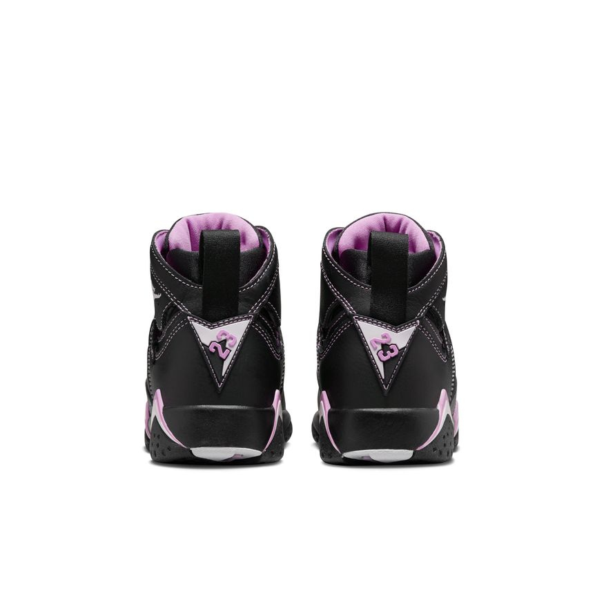 Grade School Air Jordan 7 Retro - Black/Barely Grape