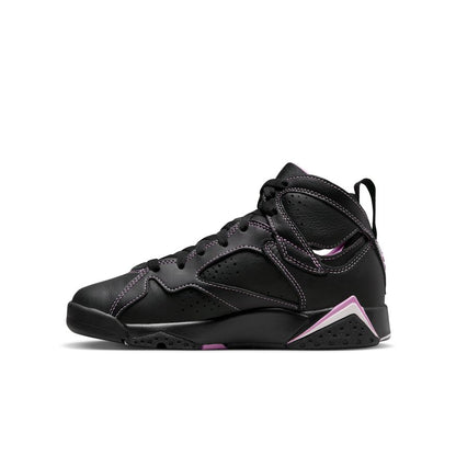 Grade School Air Jordan 7 Retro - Black/Barely Grape