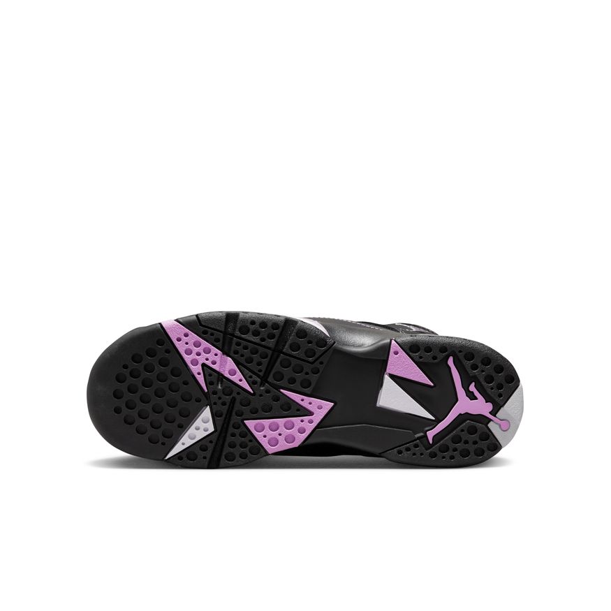 Grade School Air Jordan 7 Retro - Black/Barely Grape