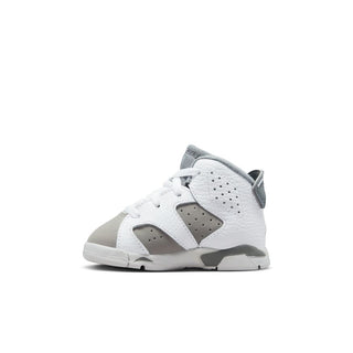 Toddler Jordan 6 Retro - White/Cool Grey