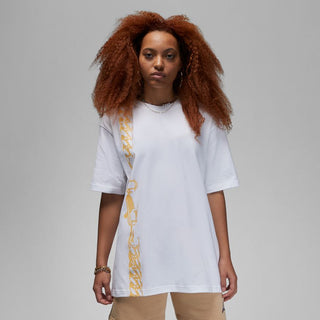 Women's Jordan Oversized Graphic Tee - White