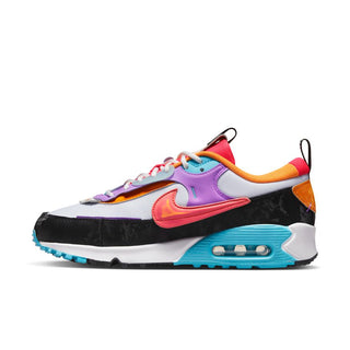 Women's Air Max 90 Futura - WHITE/BRIGHT CRIMSON-FUCHSIA DREAM