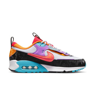 Women's Air Max 90 Futura - WHITE/BRIGHT CRIMSON-FUCHSIA DREAM