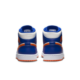 Men's Air Jordan 1 Mid - Game Royal/Rush Orange