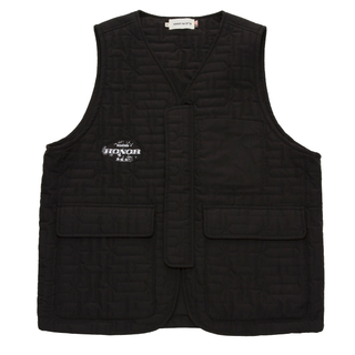 Men's Honor The Gift Quilted Vest - Black