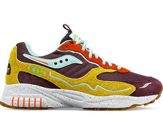 Men's Saucony 3D Grid Hurricane - BROWN | MUSTARD