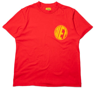 DIET STARTS MONDAY STAMP TEE | RED