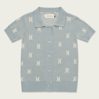 Women's Honor The Gift Monogram Polo - Slate