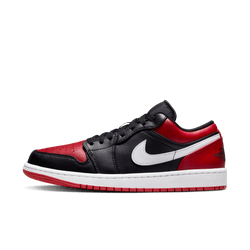 Men's Air Jordan 1 Low - Black/Gym Red