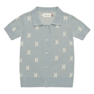 Women's Honor The Gift Monogram Polo - Slate