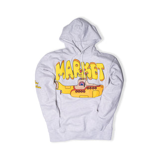 Men's Market Yellow Submarine Hoodie - Ash