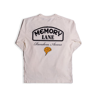 Men's Memory Lane Sand Lover Long Sleeve Tee - Bone