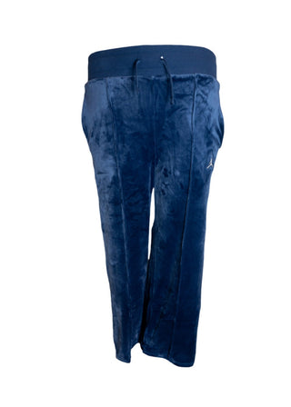 WMNS JORDAN FLIGHT VELOUR PANTS | BLUE
